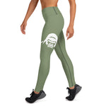 Prim8te Leggings - Give em hell - Camo Green