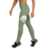 Prim8te Leggings - Give em hell - Camo Green