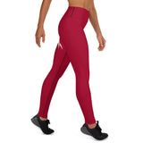 Prim8te Leggings - Give em hell - Dark Red