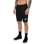 Prim8te Men's fleece shorts - White logo