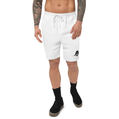 Prim8te Men's fleece shorts - Black logo