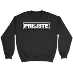 White Logo Crew